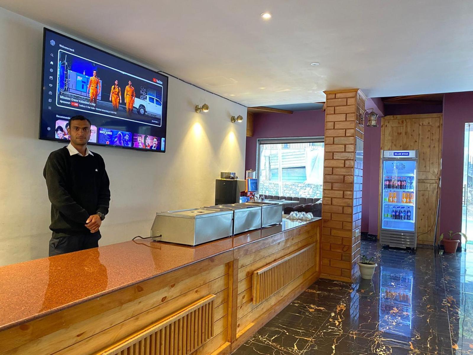 The Aesthetic Hotel & Restaurant Bhīm Tāl Exterior foto